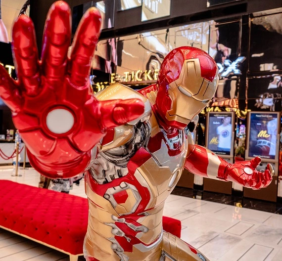homem de ferro no CCXP 2022