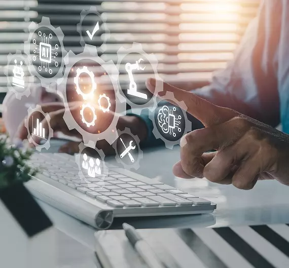 ícones representando SaaS e On Premise